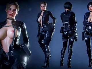 RE2, Claire Sexy BSAA Catsuit