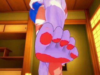 Hentai POV Feet Felicia Darkstalkers Catgirl