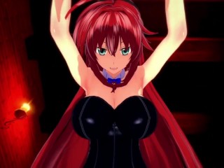 Hentai POV Feet Rias Gremory Bunnysuit High School DxD