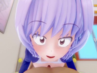 Osana Najimi Komi-san 3D HENTAI ShortClips 1