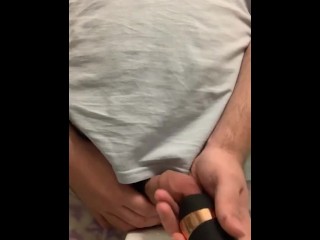 Foreskin and clit sucker - sweet reward at the end