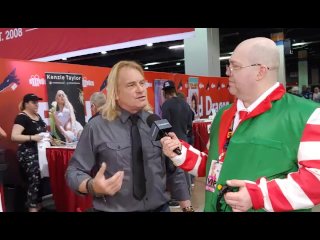 Evan Stone with Jiggy Jaguar Exxxotica Expo 2022 Rosemont Ill