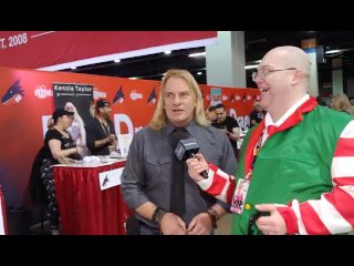 Evan Stone with Jiggy Jaguar Exxxotica Expo 2022 Rosemont Ill