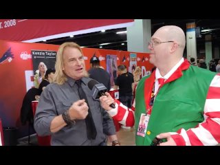 Evan Stone with Jiggy Jaguar Exxxotica Expo 2022 Rosemont Ill