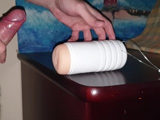 Fucking My Fleshlight, Cant Hold Myself For Long, A Little Talking And A Lot Of Moans, Juicy Cumshot