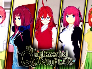 FUCKING ALL 5 QUINTUPLETS MEGA COMPILATION QUINTESSENTIAL QUINTUPLETS