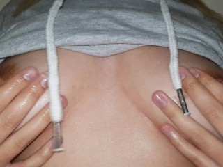 Close up Nipple Play