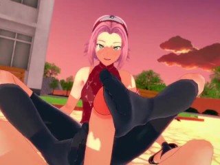 Hentai POV Feet Sakura Haruno Naruto