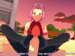 Hentai POV Feet Sakura Haruno Naruto