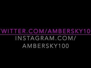 AMBER SKY PUBLIC EXPOSURE INCLUDES ANSWERING DOOR NAKED FOR DELIVERY BOY