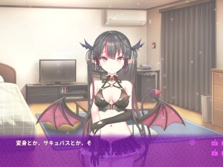 【エロゲー とらぶるでいず／TroubleDays動画2】ロベリアちゃん、エロい妄想が凄まじい・・(巨乳サキュバスゲー実況プレイ動画(R18) Hentai game)