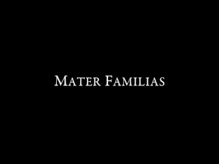 Mater Familias - traditional discipline meets curiosity when Debbie stays for a sleepover!