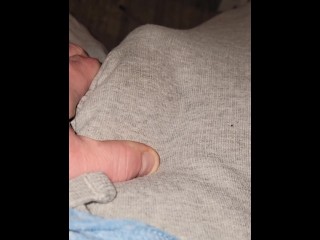 Horny AF Hard Cock Grey Sweat Pants