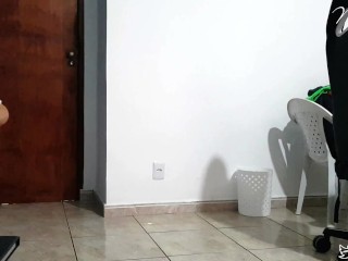 Unboxing sex toys and having an orgasm