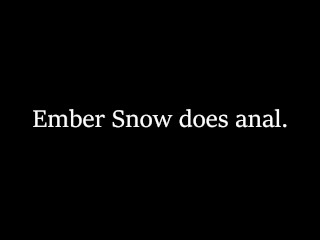 Ember Snow- Surprise Anal w/ Johnny Castle