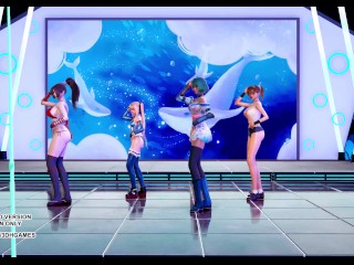 [MMD] Lalal 危 Sexy Hot Dance DOA Mai Shiranui Marie Rose Tamaki Misaki