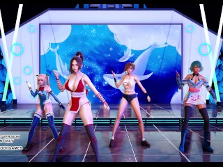 [MMD] Lalal 危 Sexy Hot Dance DOA Mai Shiranui Marie Rose Tamaki Misaki