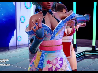 [MMD] Lalal 危 Sexy Hot Dance DOA Mai Shiranui Marie Rose Tamaki Misaki