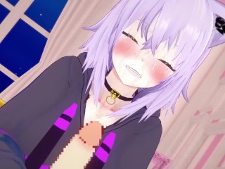 【ホロライブ 猫又おかゆ】猫又おかゆがイチャイチャセックスするだけ2