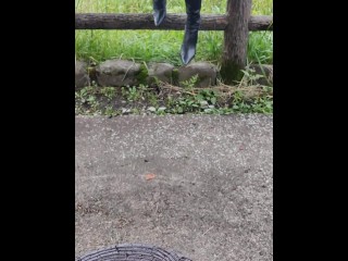 女装 ロングブーツ ブーツフェチ レザーフェチ ライダースジャケット スカート 女王様 日本人