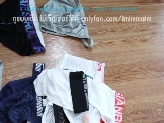 Take a nude photo but my girlfriend gave me a sneaky blowjob ไปถ่ายภาพนู้ด ให้แฟนอมในสตูจนจะแตก