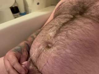 Naked Bathtub Pee (Request)