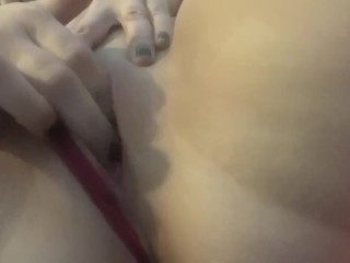 Watch me cum for you daddy, my pussy is aching for your big cock