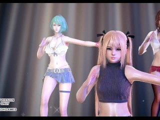 [MMD] Conqueror Sexy Hot Dance DOA Marie Rose Tamaki Misaki 4K 60FPS