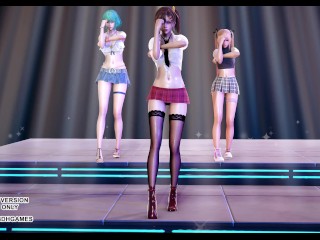 [MMD] Conqueror Sexy Hot Dance DOA Marie Rose Tamaki Misaki 4K 60FPS