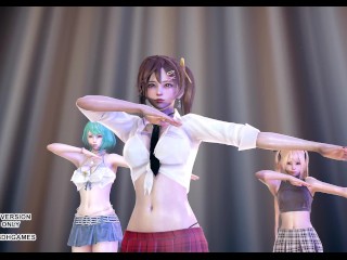 [MMD] Conqueror Sexy Hot Dance DOA Marie Rose Tamaki Misaki 4K 60FPS