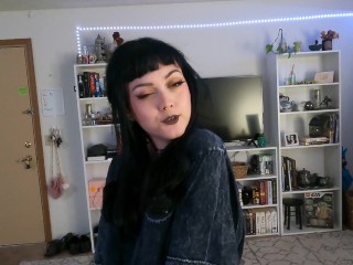 am I making you jealous, pet? | goth cuck joi from Jade Valentine