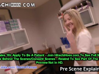 Don't Tell Doc I Cum On The Clock! Nurse Stacy Shepard Sneaks Into Exam Room, Masturbates W/ Hitachi