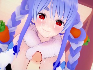 【Vtuber 兎田ぺこら】兎田ぺこらがイチャイチャセックスするだけ2