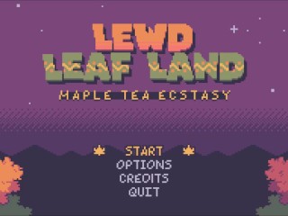 Lewd Leaf Land Maple Tea Ecstasy [Psychedelic Hentai game] Ep.3 intense outdoor night fuck