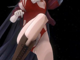 KANTAI COLLECTION KAMIKAZE HENTAI MMD 3D TORN COTHES DANCE KANCOLLE BLUE HAIR COLOR EDIT SMIXIX