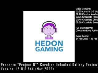 Project QT v15.544 ( Nutaku ) My Unlocked Caroline Evolution and Event Gallery Review