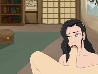 Four Element Trainer (Sex Scenes) Part 57 Asami Blowjob By HentaiSexScenes