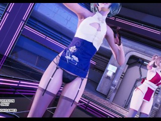 [MMD] Glide Marie Rose Mai Shiranui Tamaki Kasumi DOA Sexy Hot Erotic Dance 4K 60FPS