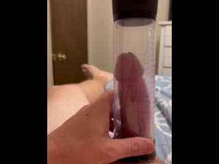 Got Big Dick! New Handsfree automatic penis pump made my penis huge!