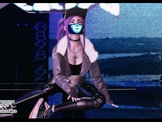 [MMD] Chung ha - Bicycle KDA Ahri Akali Evelynn Sexy Kpop Dance 4K League of Legends Hot Kpop Dance