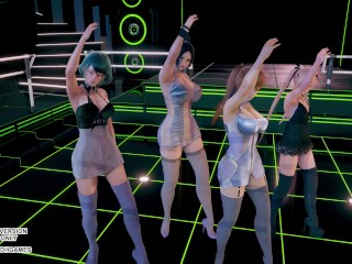 [MMD] KiIIler Lady Mai Shiranui Marie Rose Katsumi Tamaki Doa Sexy Dance