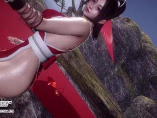 [MMD] Cold Water Mai Shiranui Sexy Hot Dance 4K 60FPS DOA