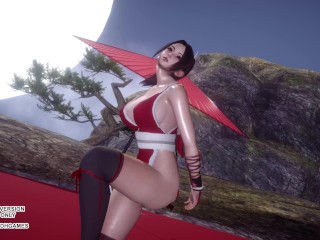 [MMD] Cold Water Mai Shiranui Sexy Hot Dance 4K 60FPS DOA