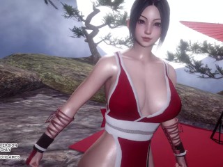 [MMD] Cold Water Mai Shiranui Sexy Hot Dance 4K 60FPS DOA