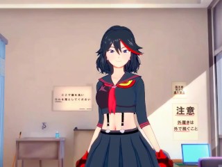 KilllaKill Hentai - Matoi Ryuko Handjob