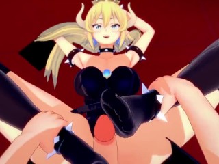 Hentai POV Feet Bowsette Super Mario