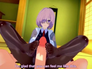 Hentai Feet POV Mash Kyrielight Fate/Grand Order Shielder