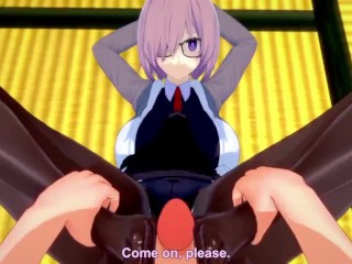 Hentai Feet POV Mash Kyrielight Fate/Grand Order Shielder