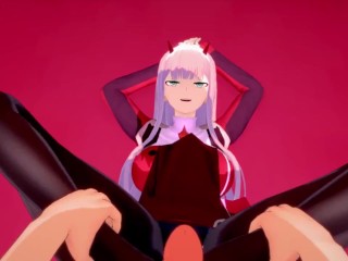 Hentai POV Feet Zero Two DARLING in the FRANXX