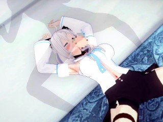 【Vtuber 白上フブキ】白上フブキがイチャイチャセックスするだけ6